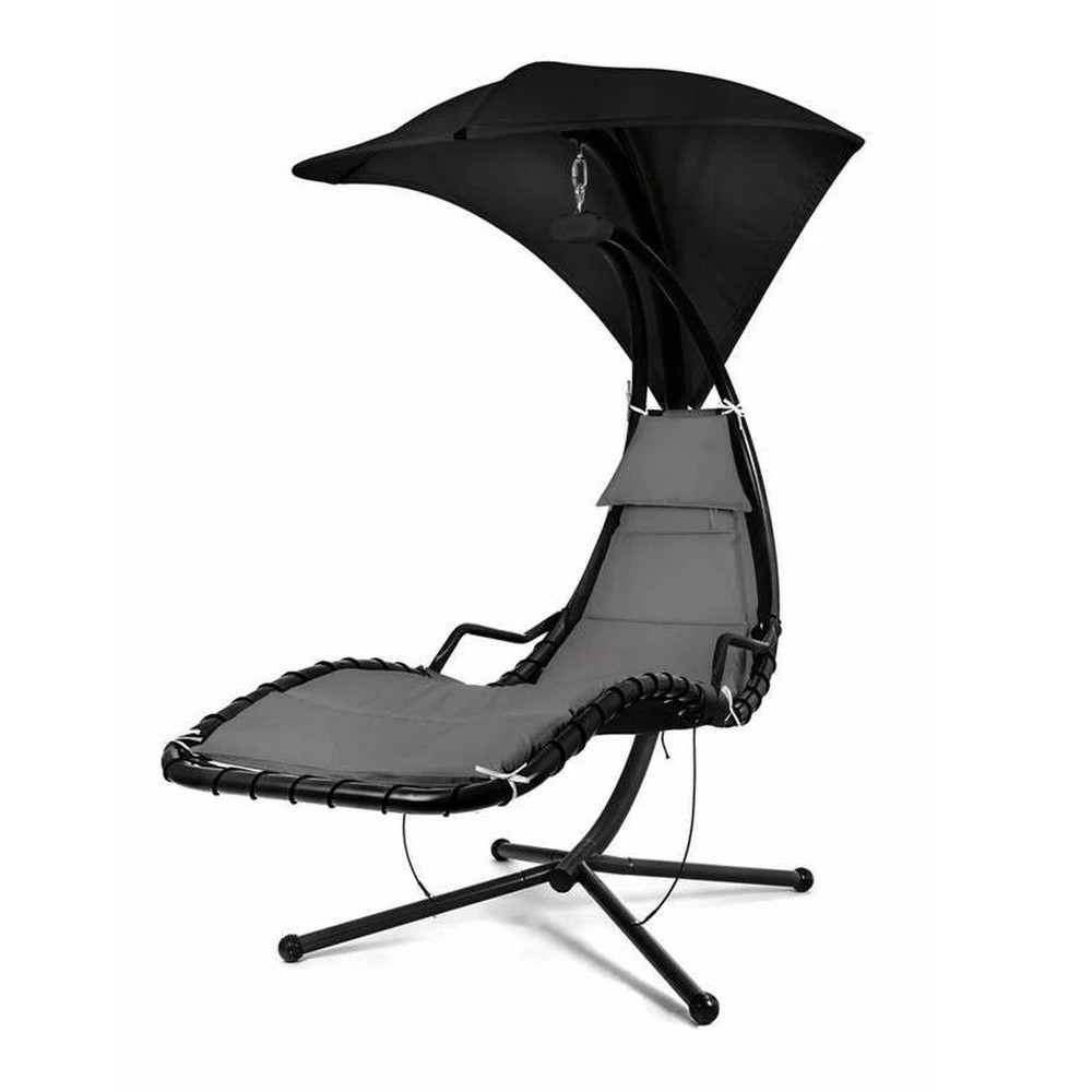 Sanremo hintafotel antracit sz�rke